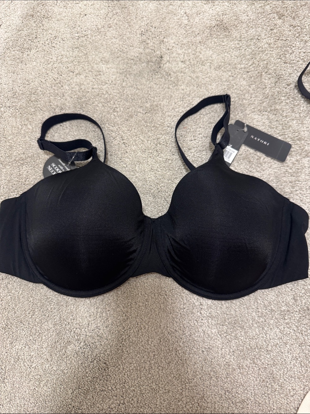 Natori Black Molded Underwire Bra